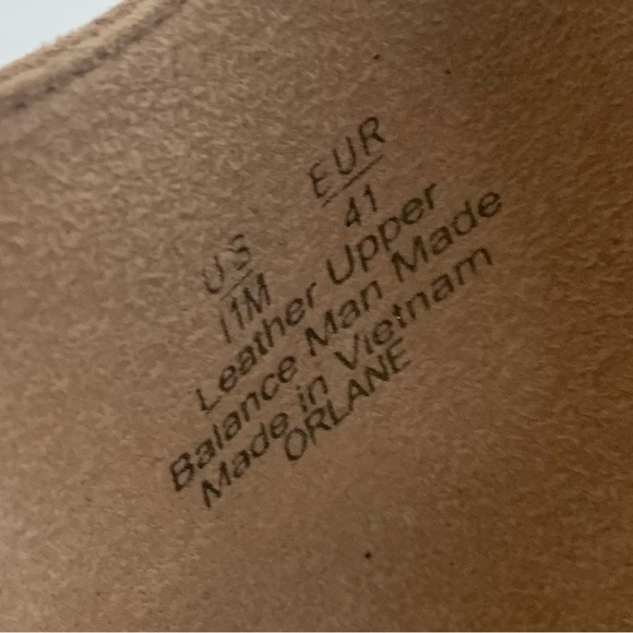 Sam Edelman Orlane Suede sandals with cross strap, 3 1/2” block heels. S… - Picture 8 of 14